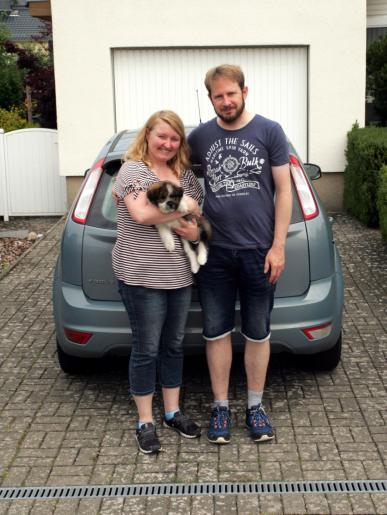 Koco mit neuer Familie